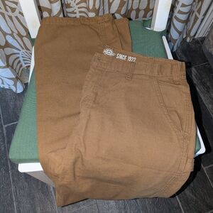 Men Dickies Work Khakis Relaxed Fit 32x32